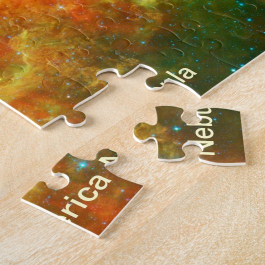 Noord-Amerikaanse Nebula Legpuzzel (Zijkant)