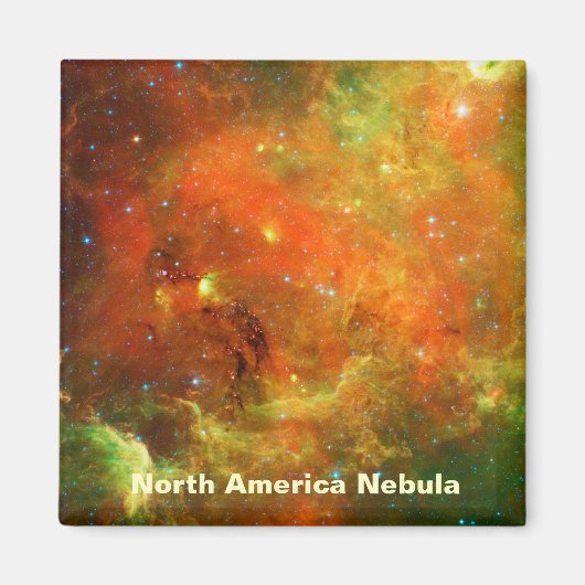 Noord-Amerikaanse Nebula Magneet (Voorkant)