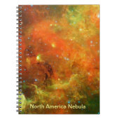 Noord-Amerikaanse Nebula Notitieboek (Voorkant)