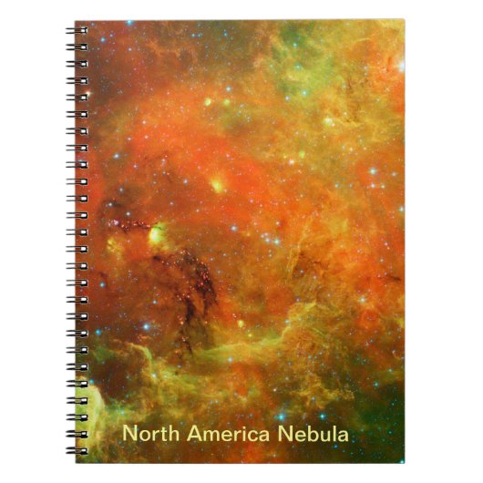 Noord-Amerikaanse Nebula Notitieboek (Voorkant)