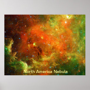 Noord-Amerikaanse Nebula Poster