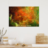 Noord-Amerikaanse Nebula Poster (Keuken)