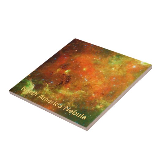 Noord-Amerikaanse Nebula Tegeltje (Zijkant)