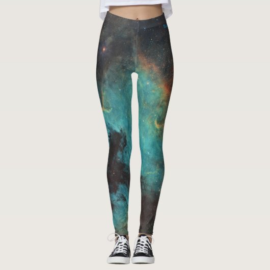 Noord-Amerikaanse Nevel (NGC 7000) Leggings (Voorkant)