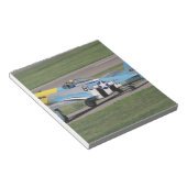 Noord-Amerikaanse P-51 D Dazzling Donna op de Notitieblok (Schuin)