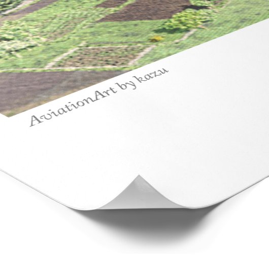 Noord-Amerikaanse P-51B Mustang 'Berlin Express' Poster (Hoek)