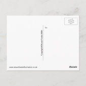 Noord-Amerikaanse P-51D Mustang Briefkaart (Achterkant)