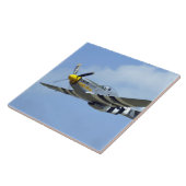 Noord-Amerikaanse P-51D Mustang, Little Horse Tegeltje (Zijkant)