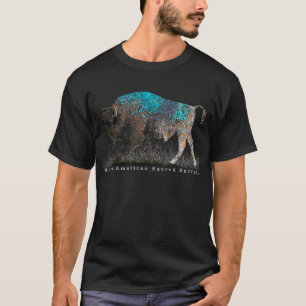 Noord-Amerikaanse Sacred Buffalo Talking Cany T-sh T-shirt