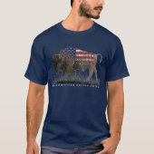 Noord-Amerikaanse Sacred Buffalo Talking Cany T-sh T-shirt (Voorkant)
