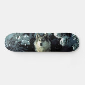 Noord-Amerikaanse Timber Wolf in Snow Skateboard (Horizontaal)