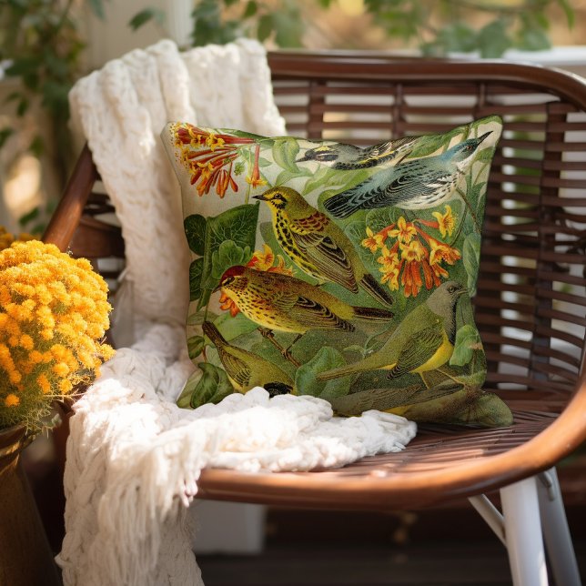 Noord-Amerikaanse vogels | Gustav Mü tzel Buitenkussen (Creator heeft geüpload)