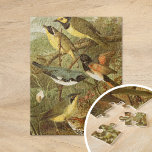Noord-Amerikaanse vogels | Gustav Mü tzel Legpuzzel<br><div class="desc">Een voorbeeld van de Duitse kunstenaar Gustav Mü tzel uit het boek Die Nordamerikanische Vogelwelt uit 1891. Het boek beschrijft elk van de Noord-Amerikaanse vogels waar Heinrich Nehrling tegenkwam of waar hij over had gelezen. Het volume is prachtig geïllustreerd door prof. Robert Ridgway uit het Smithsonian Institution and National Museum...</div>