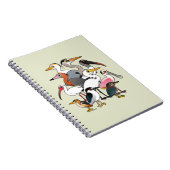 Noord-Amerikaanse Waders Notitieboek (Rechterzijde)