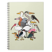 Noord-Amerikaanse Waders Notitieboek (Voorkant)