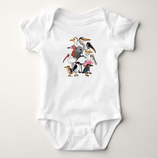 Noord-Amerikaanse Waders T-shirt (Voorkant)