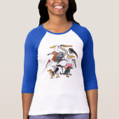 Noord-Amerikaanse Waders T-shirt (Voorkant)