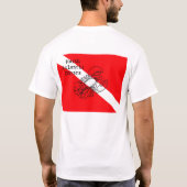 Noord-Atlantische duikers T-shirt (Achterkant)