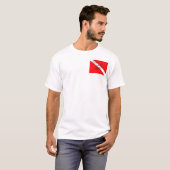 Noord-Atlantische duikers T-shirt (Voorkant volledig)