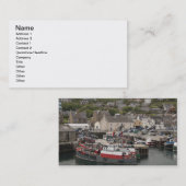 Noord-Atlantische voorhaven van Stromness Visitekaartje (Voorkant / Achterkant)