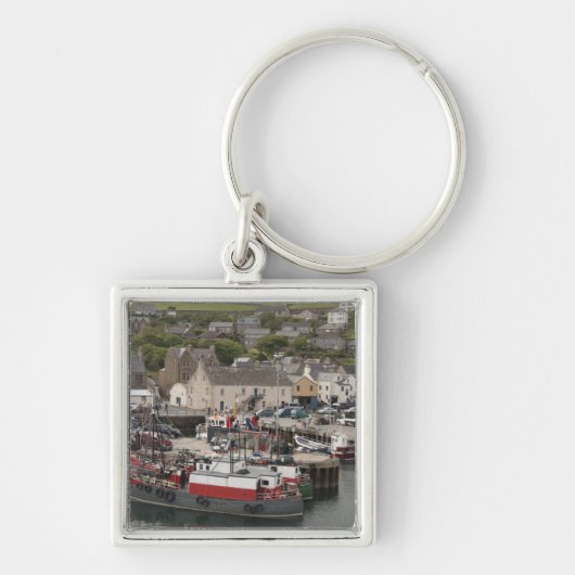Noord-Atlantische waterfront haven van Stromness Sleutelhanger (Voorkant)