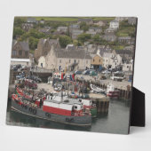 Noord-Atlantische waterhaven van Stromness Fotoplaat (Zijkant)