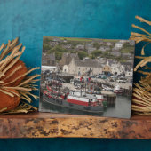 Noord-Atlantische waterhaven van Stromness Fotoplaat (Zijkant)