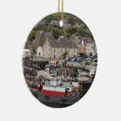 Noord-Atlantische waterhaven van Stromness Keramisch Ornament (Rechts)