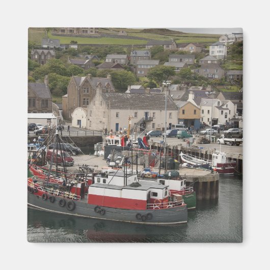 Noord-Atlantische waterhaven van Stromness Magneet (Voorkant)
