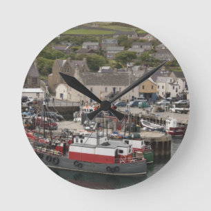 Noord-Atlantische waterhaven van Stromness Ronde Klok