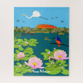 Noord-Australisch tropisch landschap Legpuzzel (Verticaal)