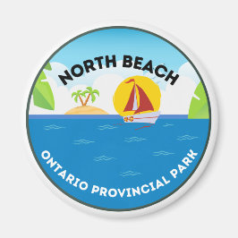 Noord-Beach Ontario Provincial Park Magnet