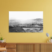 Noord-Beach, WA Natural Foot Bridge Beach Canvas Afdruk (Insitu (Woonkamer))
