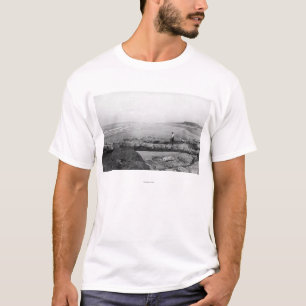 Noord-Beach, WA Natural Foot Bridge Beach T-shirt