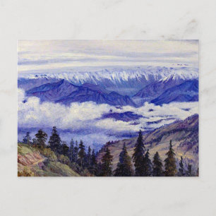 Noord - Bergen vanuit Narkanda bij Simla Briefkaart