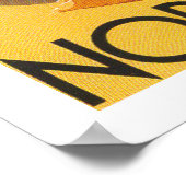 Noord-Berwick (wit) Poster (Hoek)