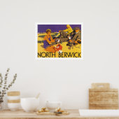 Noord-Berwick (wit) Poster (Keuken)