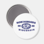 Noord-bosgebied — Verhard-[Conv] Magneet (Voorkant / Achterkant)