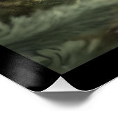 Noord Bossen Little Black Beer Cub Glossy Poster (Hoek)