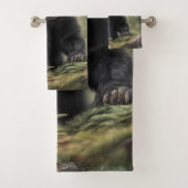 Noord Bossen Little Black Beer Cub Handdoek (Insitu)