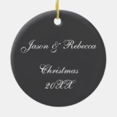 Noord-Bossen Little Black Beer Cub Ornament (Achterkant)