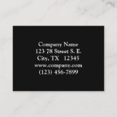 Noord-Bossen Little Black Beer Cub Visitekaartje (Achterkant)