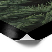 Noord-Bossen Wolf Cub Glossy Poster (Hoek)