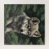 Noord-Bossen Wolf Cub Puzzel (Horizontaal)