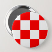 Noord-Brabant, Nederland Ronde Button 4,0 Cm (Voorkant /achterkant)