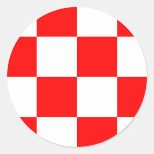 Noord-Brabant, Nederland Ronde Sticker