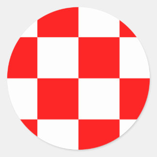 Noord-Brabant, Nederland Ronde Sticker