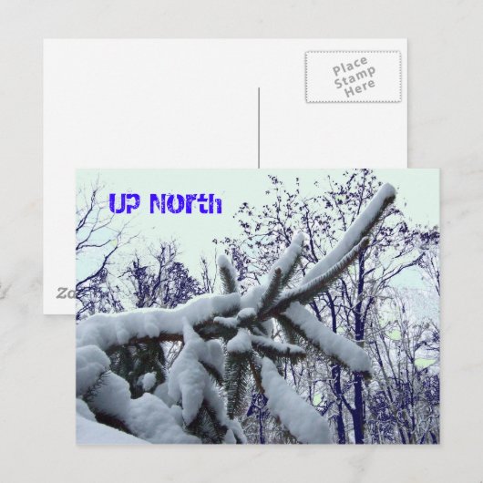 Noord-Briefkaart Briefkaart (Voorkant / Achterkant)