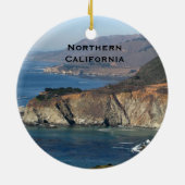 Noord-Californië Landscape Ornament (Achterkant)