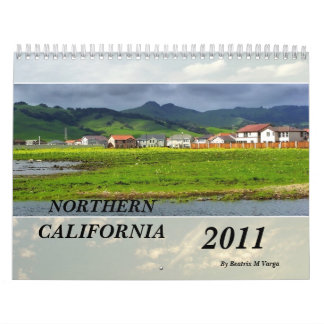 Noord-Californië landschap 2011-kalender Kalender